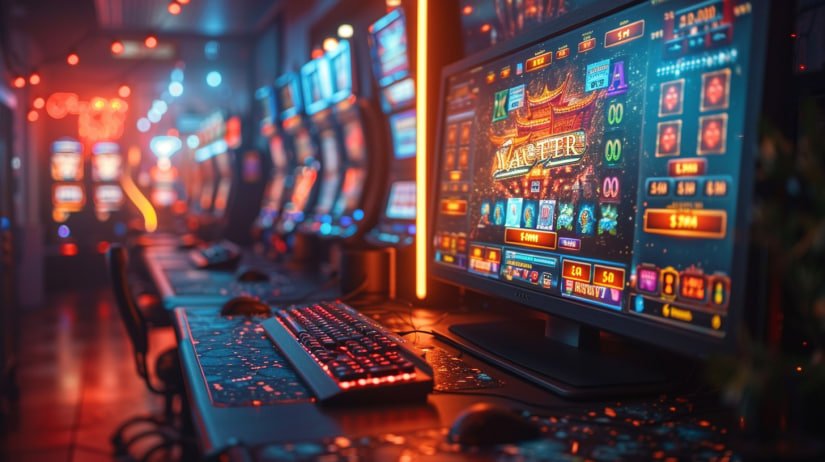 Pemain BandarQ merayakan kemenangan jackpot slot dan hadiah uang tunai nyata